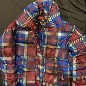 Medium junior plaid winter coat